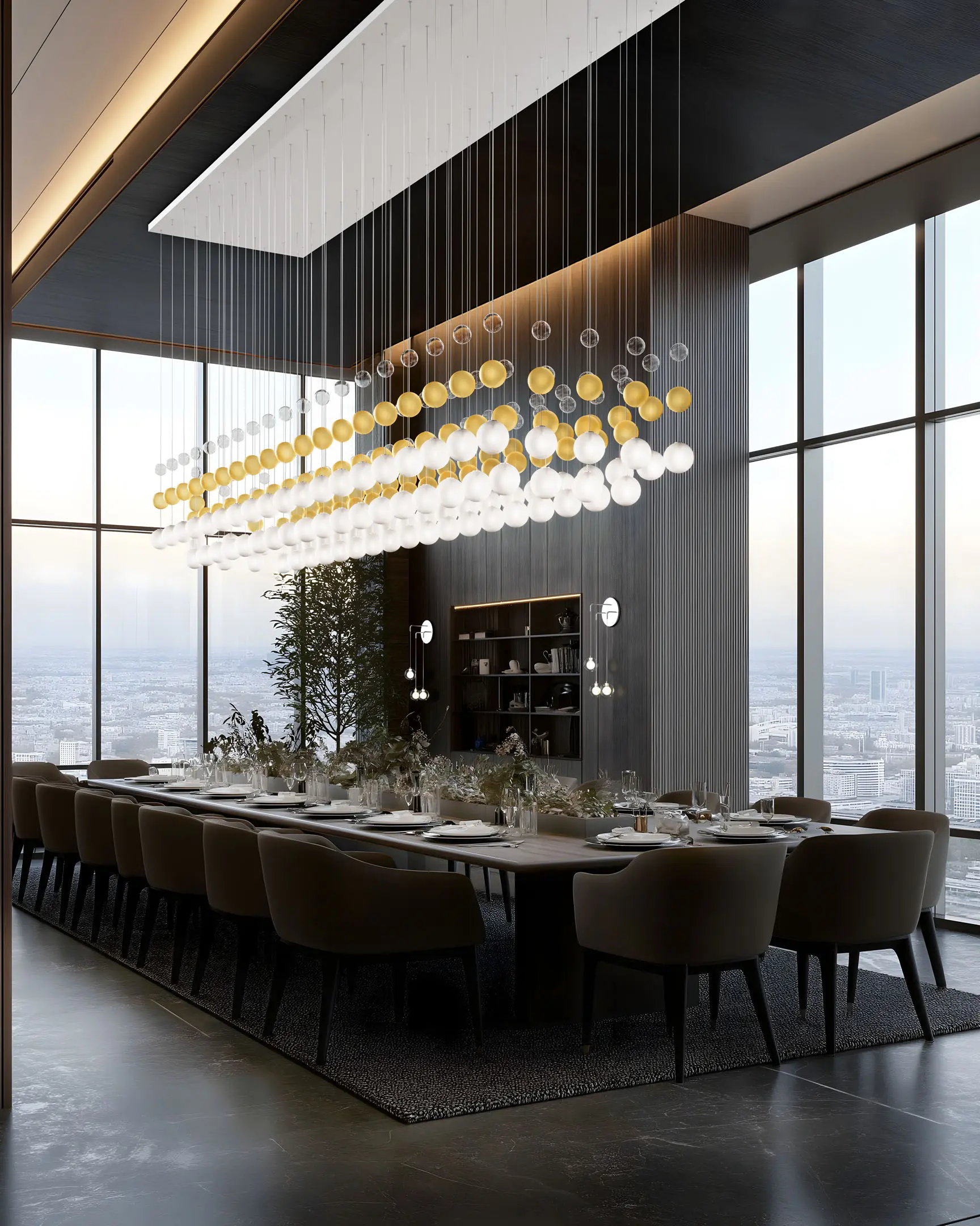 AP29 0606 DINING RECTANGLE 4000X1000